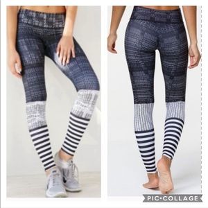 Onzie Mixed Print Leggings - S/M